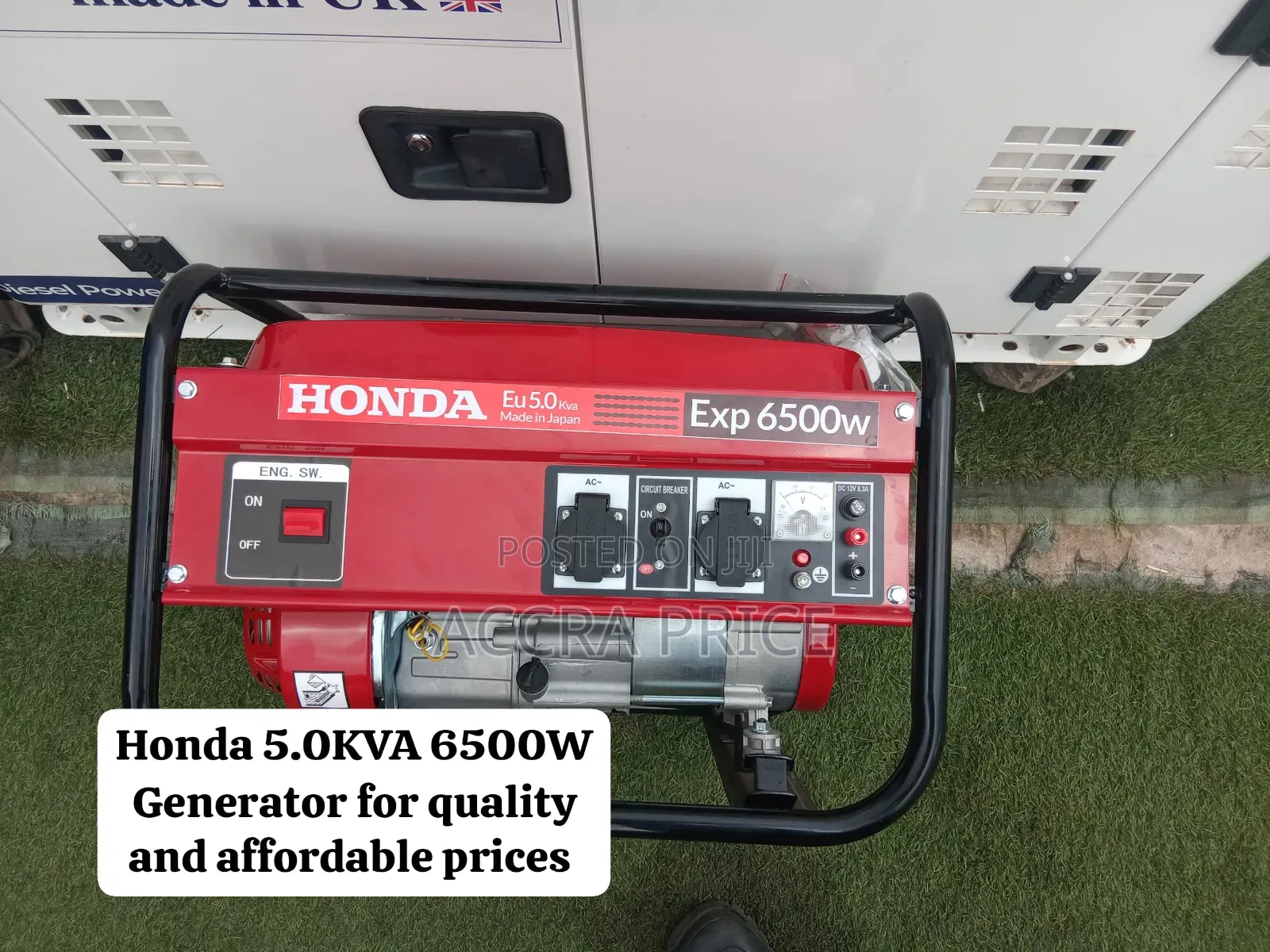 Honda 5.0KVA Genset – Quality Performance at the Best Price