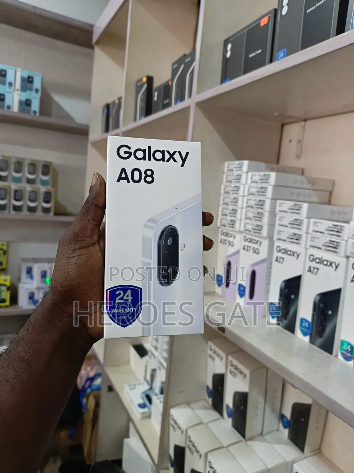 New Samsung Galaxy A08 64 GB Silver