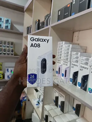 New Samsung Galaxy A08 64 GB Silver