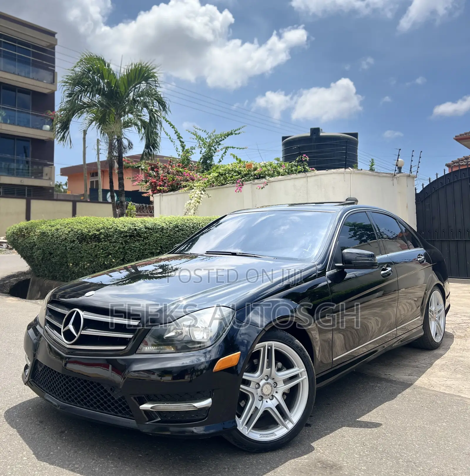Mercedes-Benz C250 2014 Black