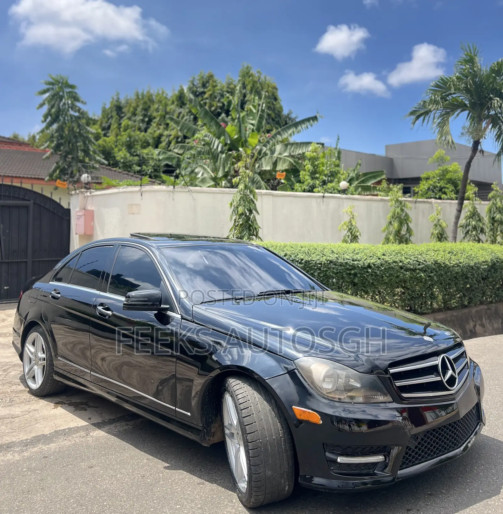 Mercedes-Benz C250 2014 Black
