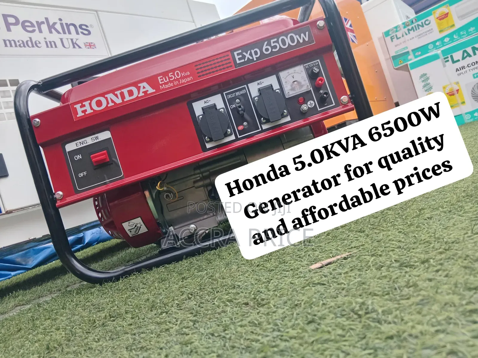 Honda 6500W Petrol Genset – Reliable Performance at a Fair Price