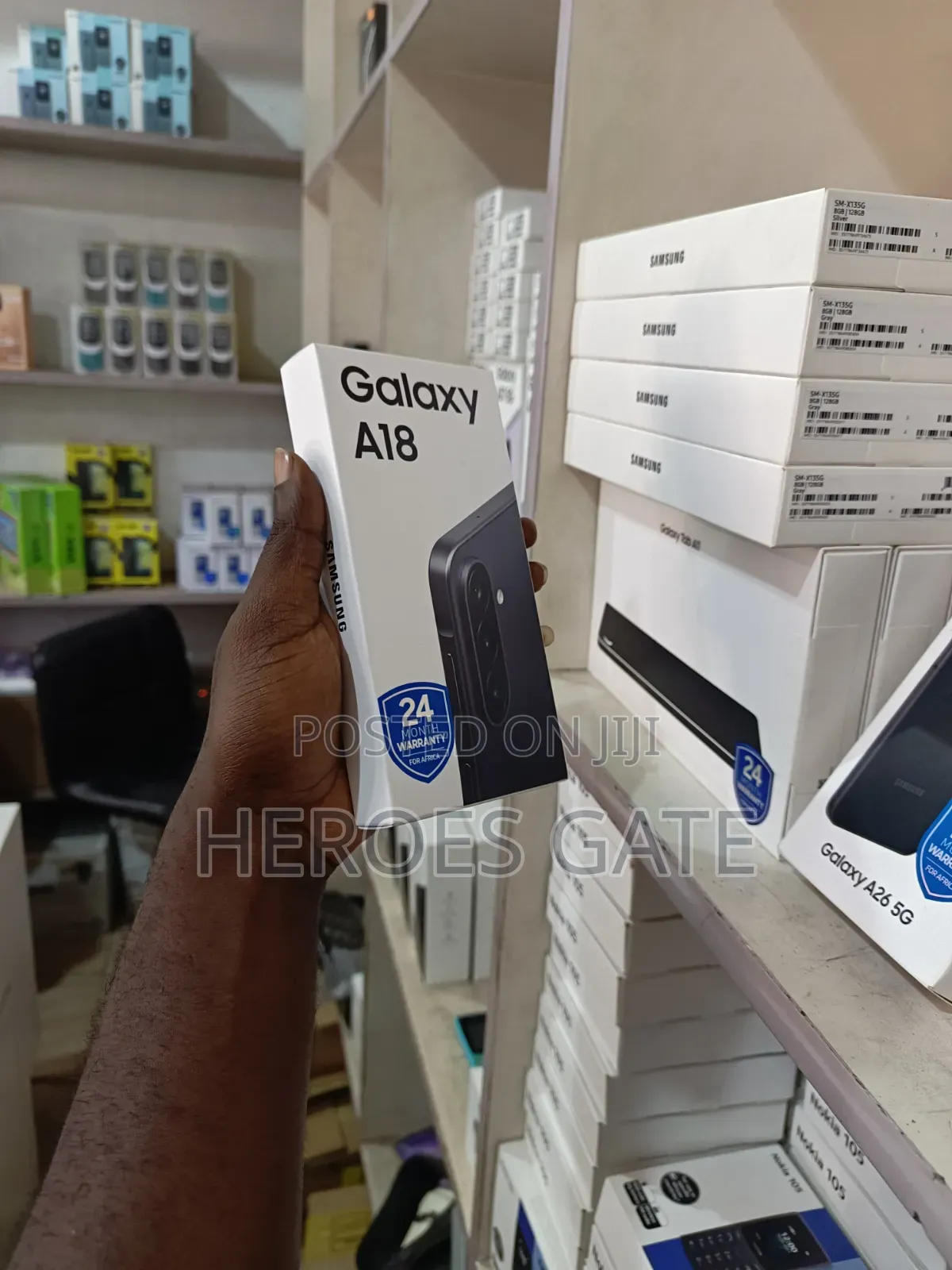 New Samsung Galaxy A18 128 GB Black