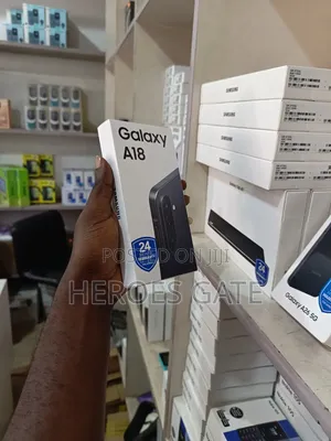 New Samsung Galaxy A18 128 GB Black