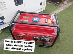 Honda 5.0KVA Petrol Genset – Quality Power at a Sweet Price