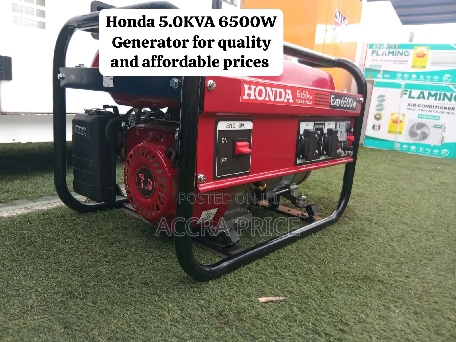 Honda 5.0KVA Petrol Genset – Quality Power at a Sweet Price