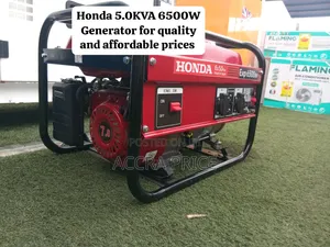 Honda 5.0KVA Petrol Genset – Quality Power at a Sweet Price