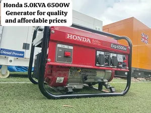 Honda 5.0KVA Generator for Home and Shop – Great Affordable Deal