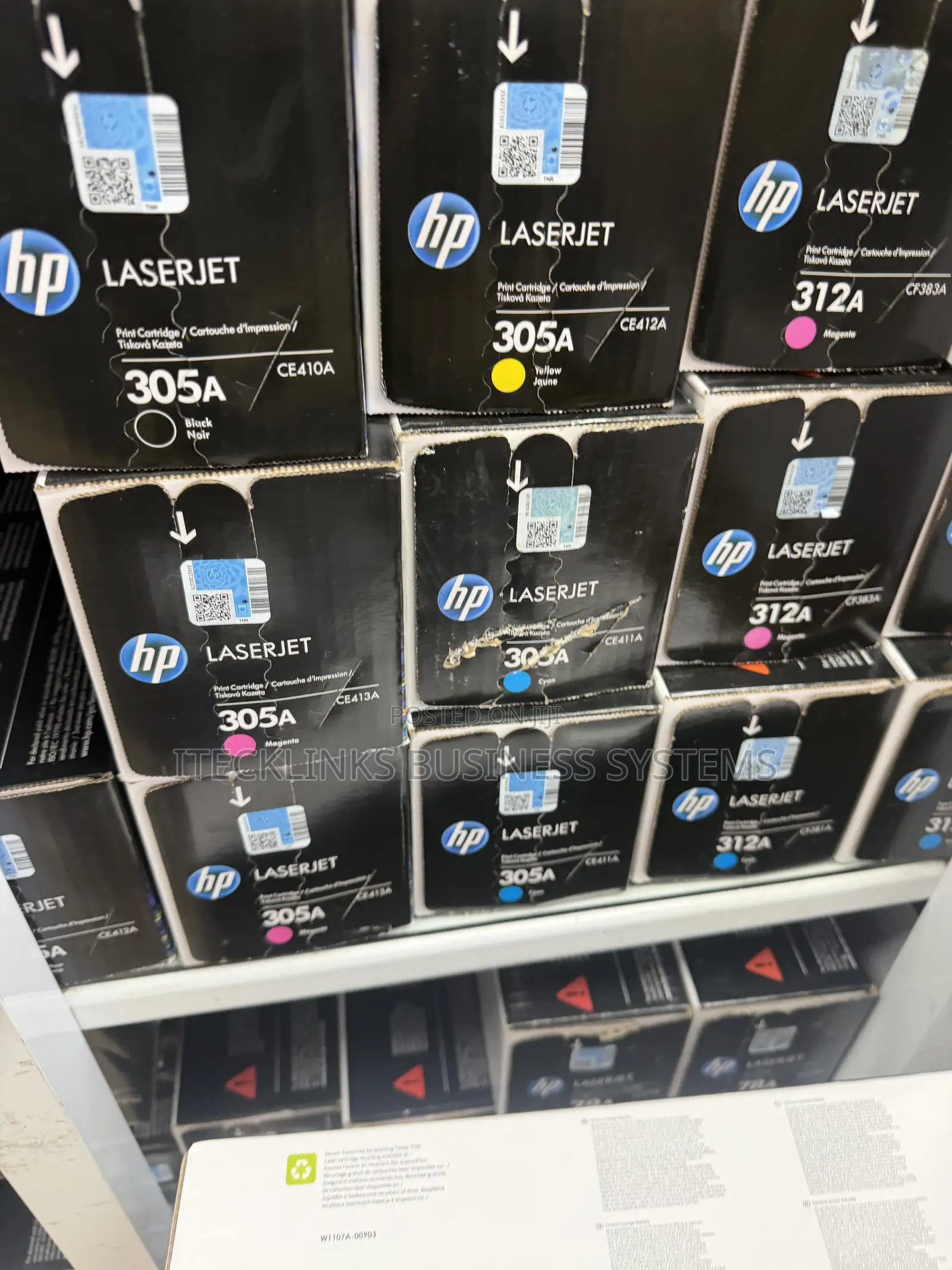 HP 305A Black Toner