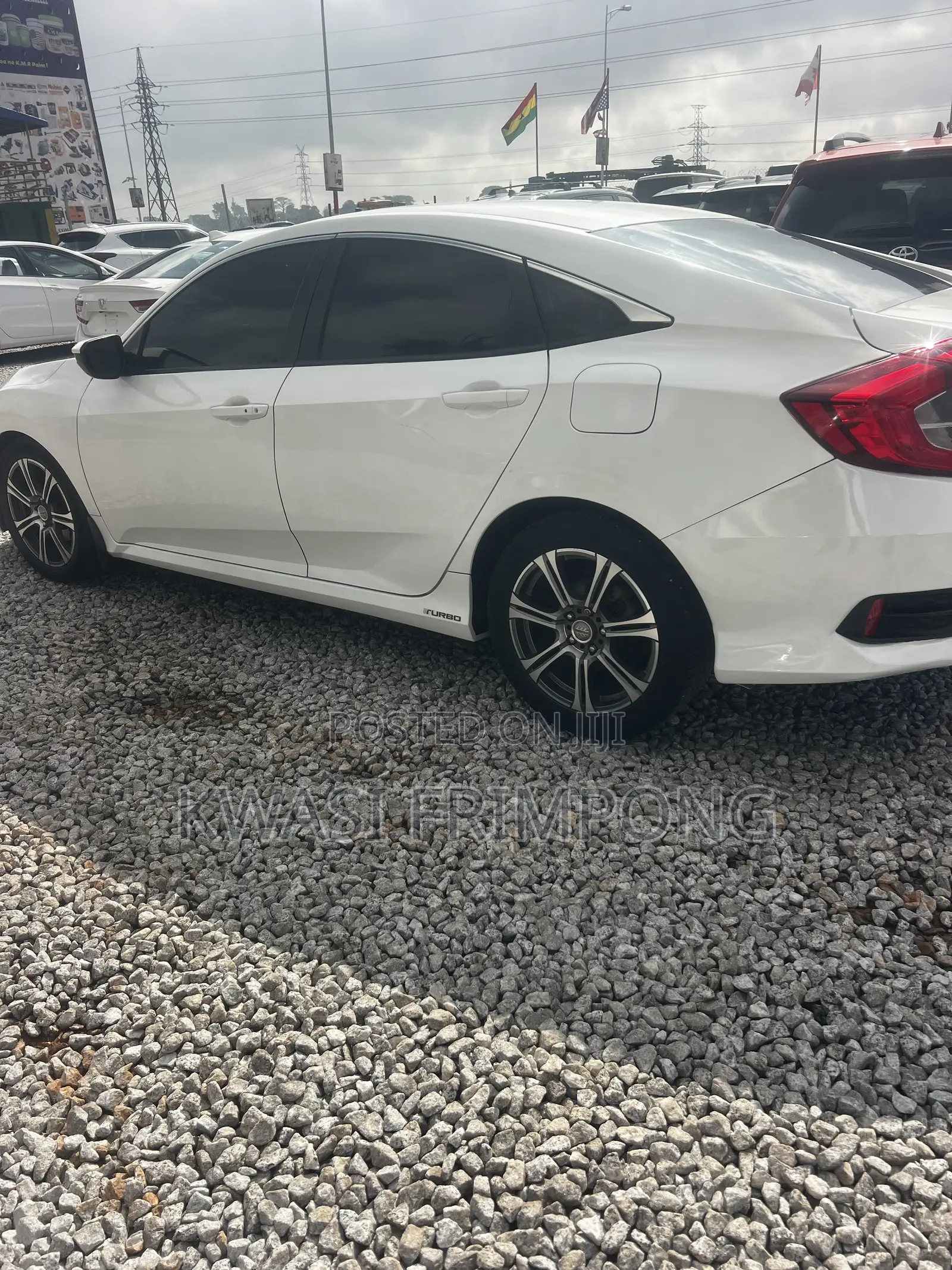 Honda Civic EX 4dr Sedan (2.0L 4cyl) 2017 White