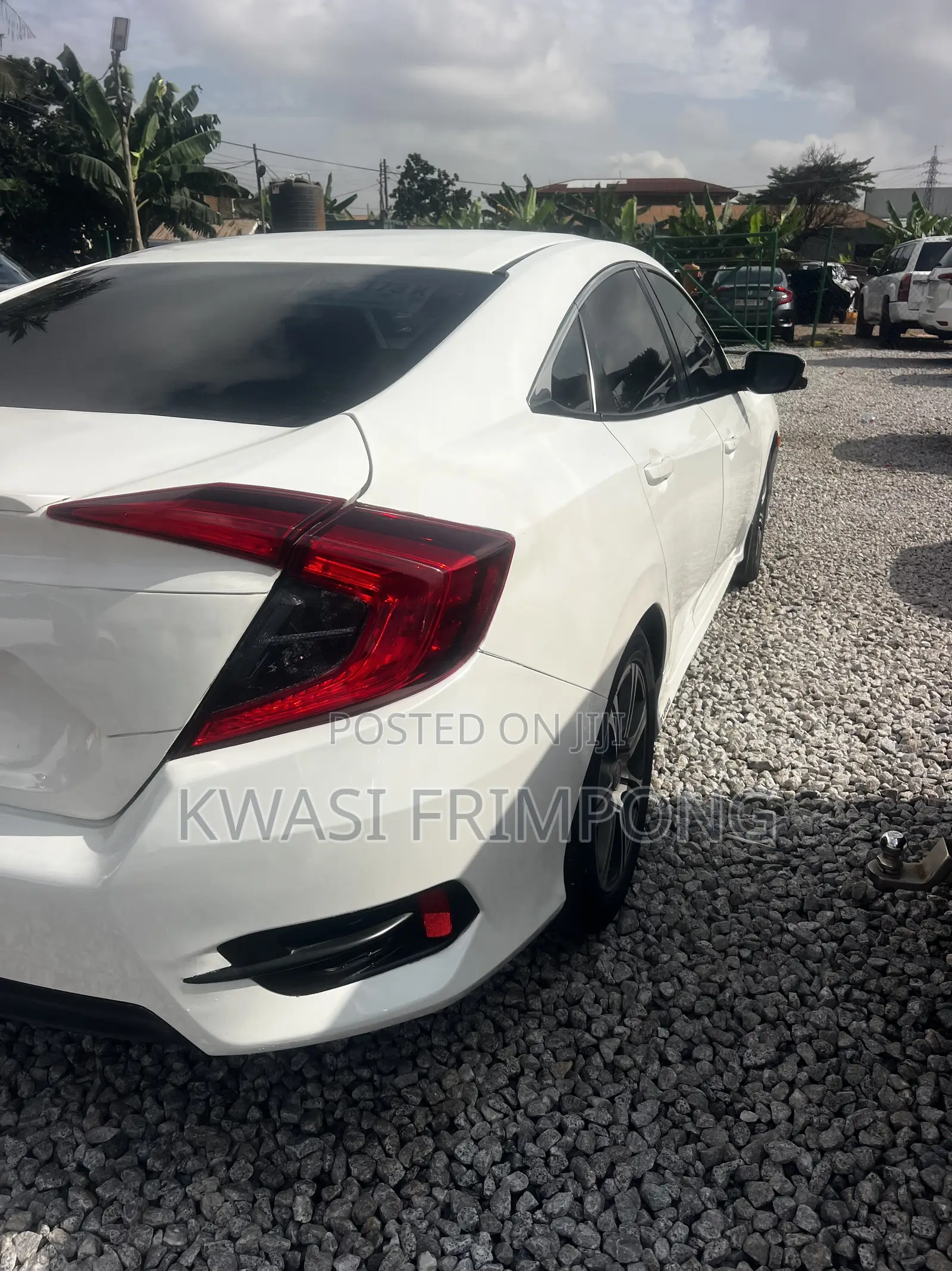 Honda Civic EX 4dr Sedan (2.0L 4cyl) 2017 White