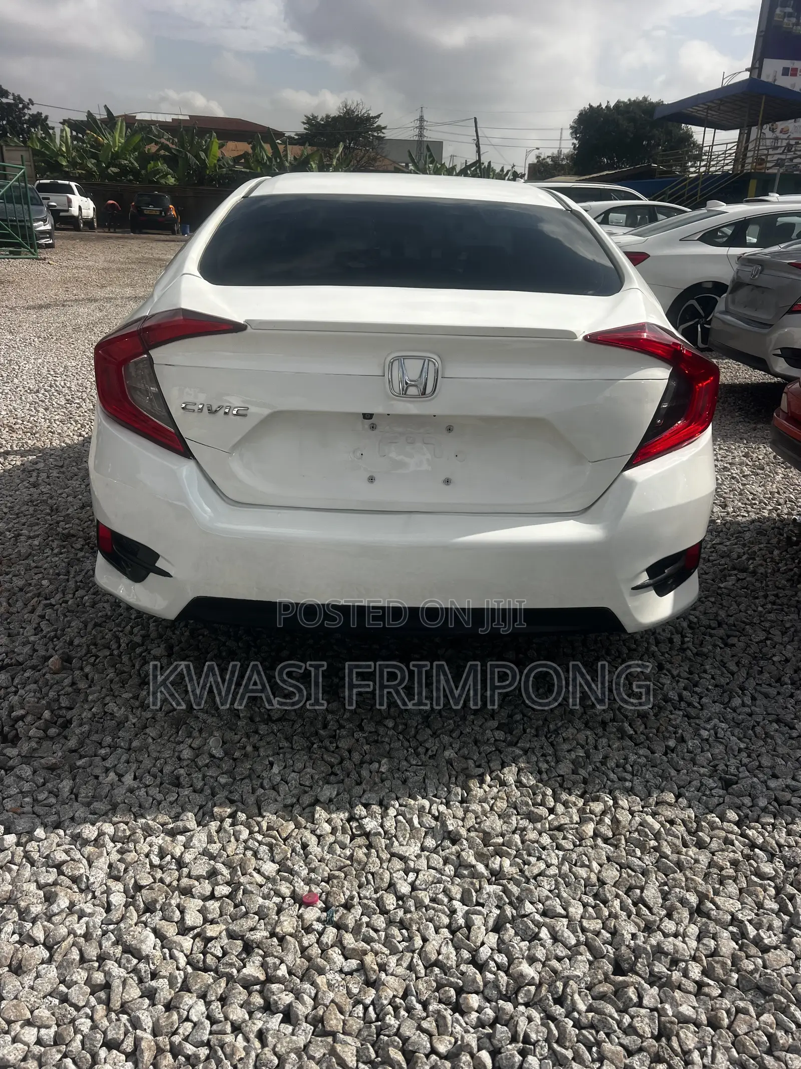 Honda Civic EX 4dr Sedan (2.0L 4cyl) 2017 White