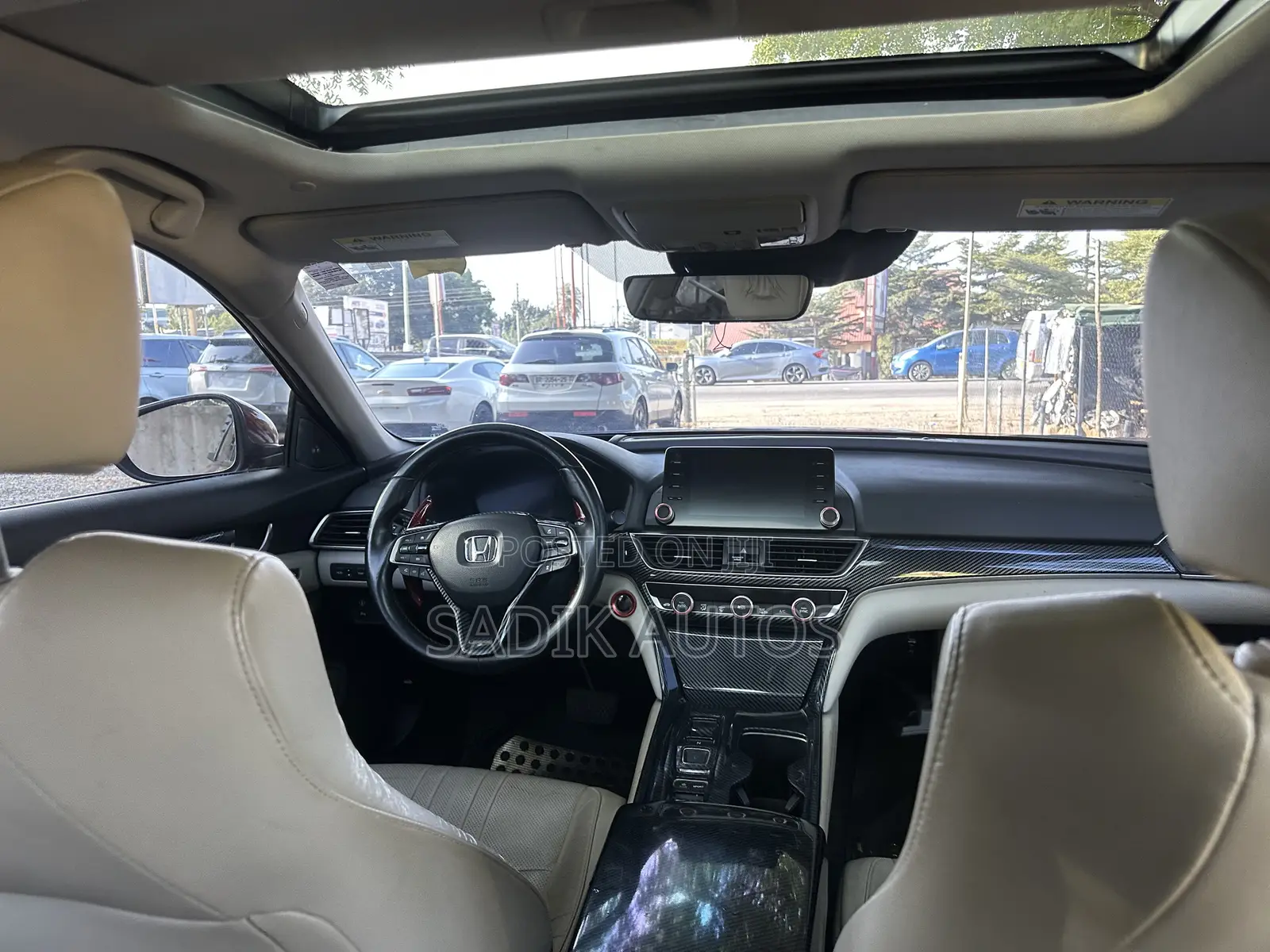 Honda Accord Touring 2.0T 2018 Red