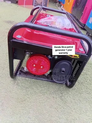 Honda Petrol Generator 5kVA Convenient Electricity for Your Business