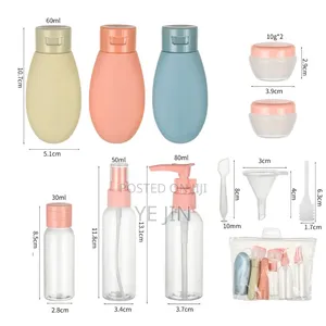 11 PCS Travel Bottles Set
