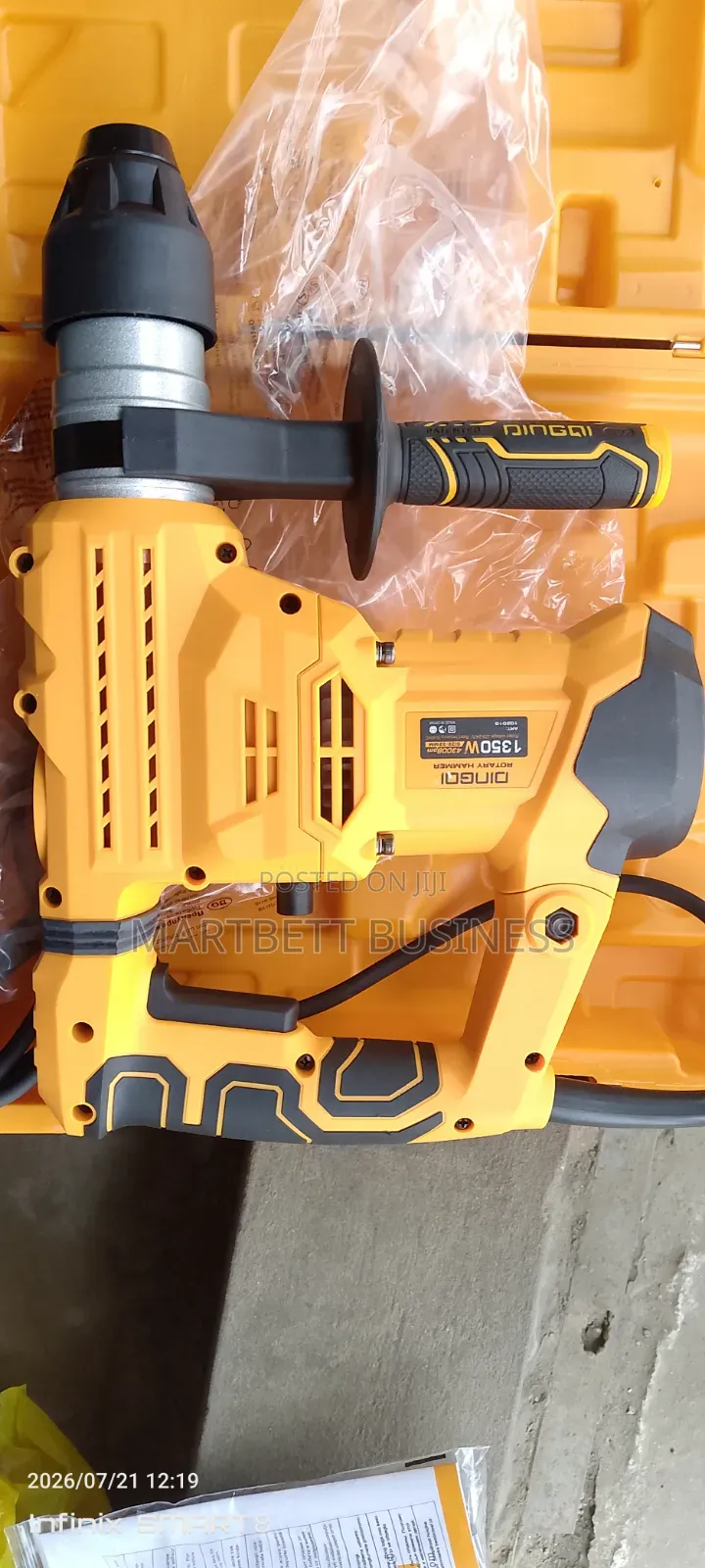 900w Concrete Drilling Machine With Accessories