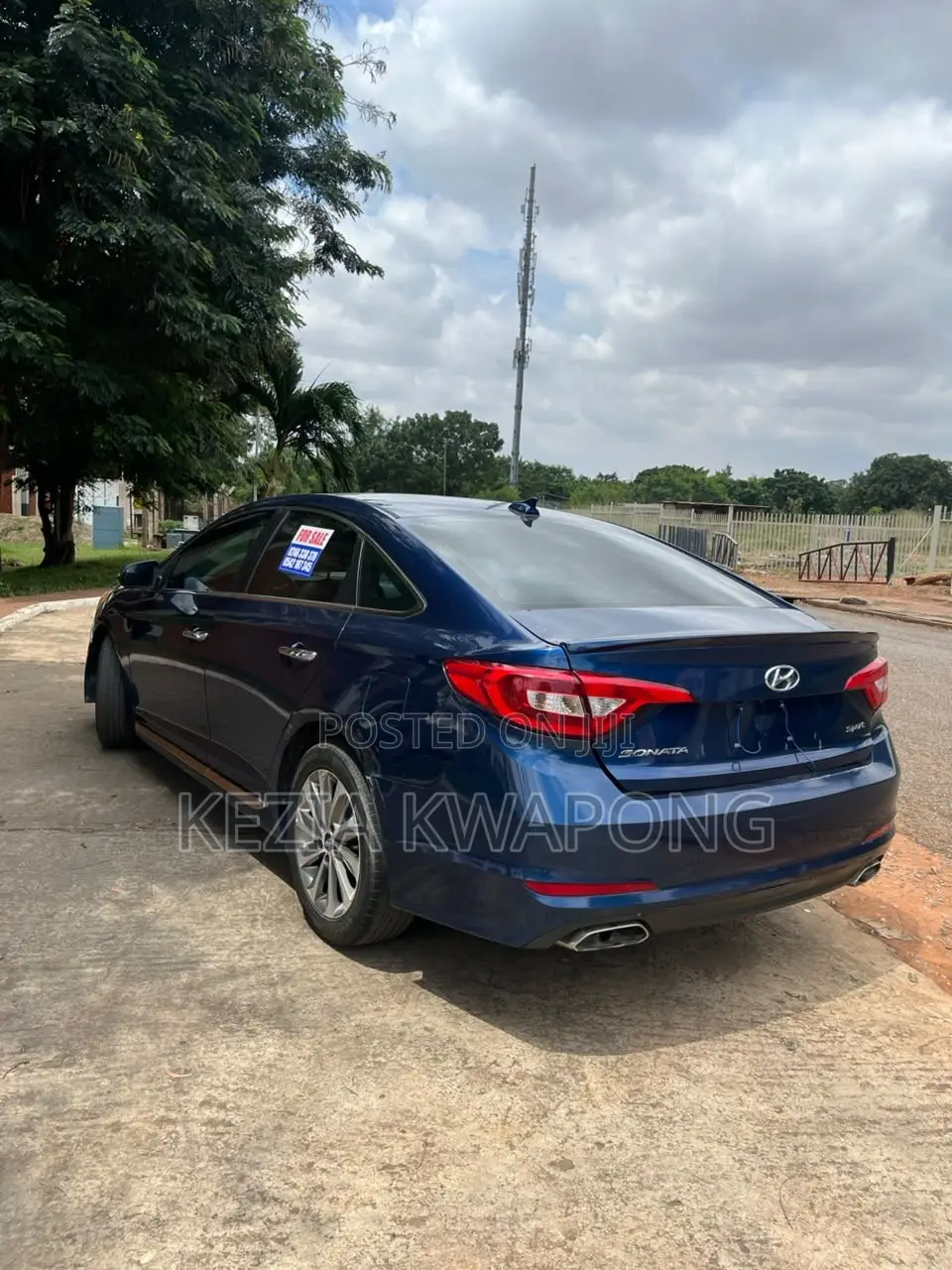Hyundai Sonata Sport Sedan FWD (2.4L 4cyl 6A) 2017 Blue