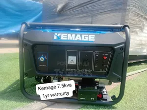 KEMAGE 7.5KVA Generator for Sale – Get Quality Power for Less7.5kva