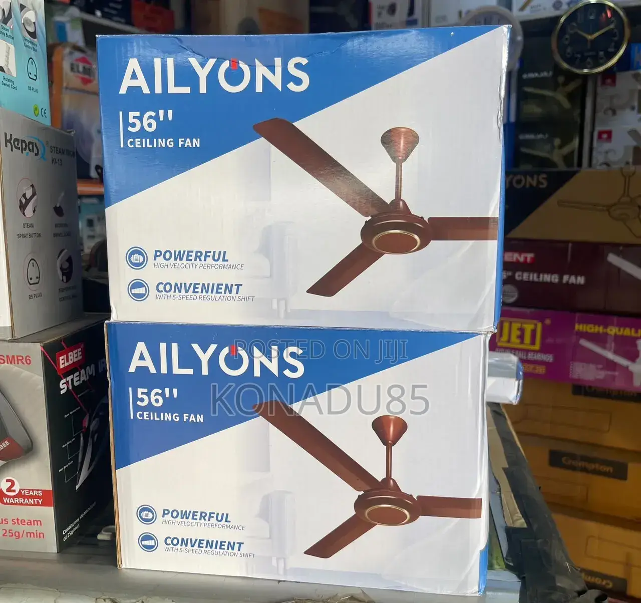 Ailyons Long Blade Ceiling Fan