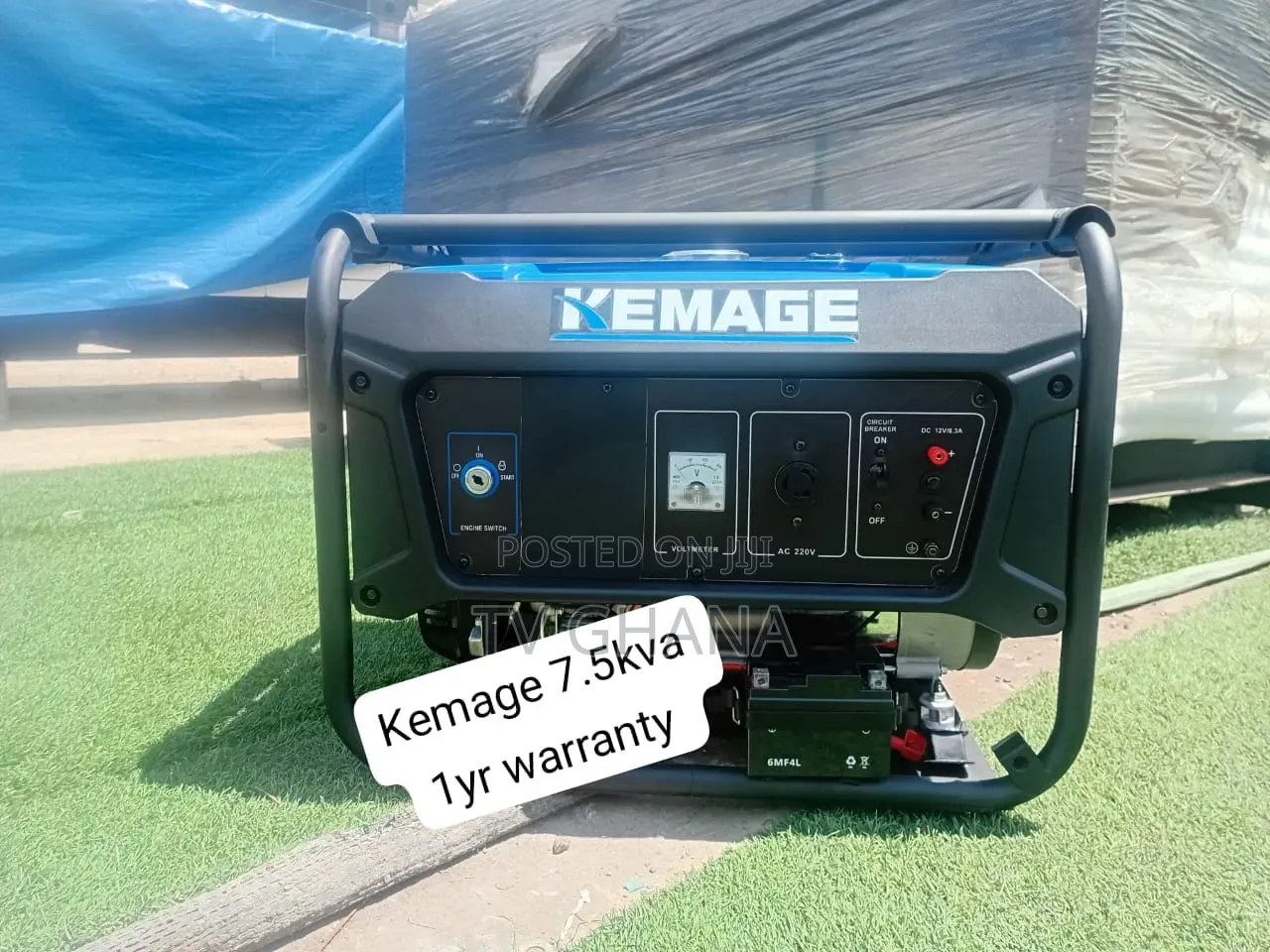 Original KEMAGE 7.5KVA Genset – Powerful, Durable and Affordable7kva