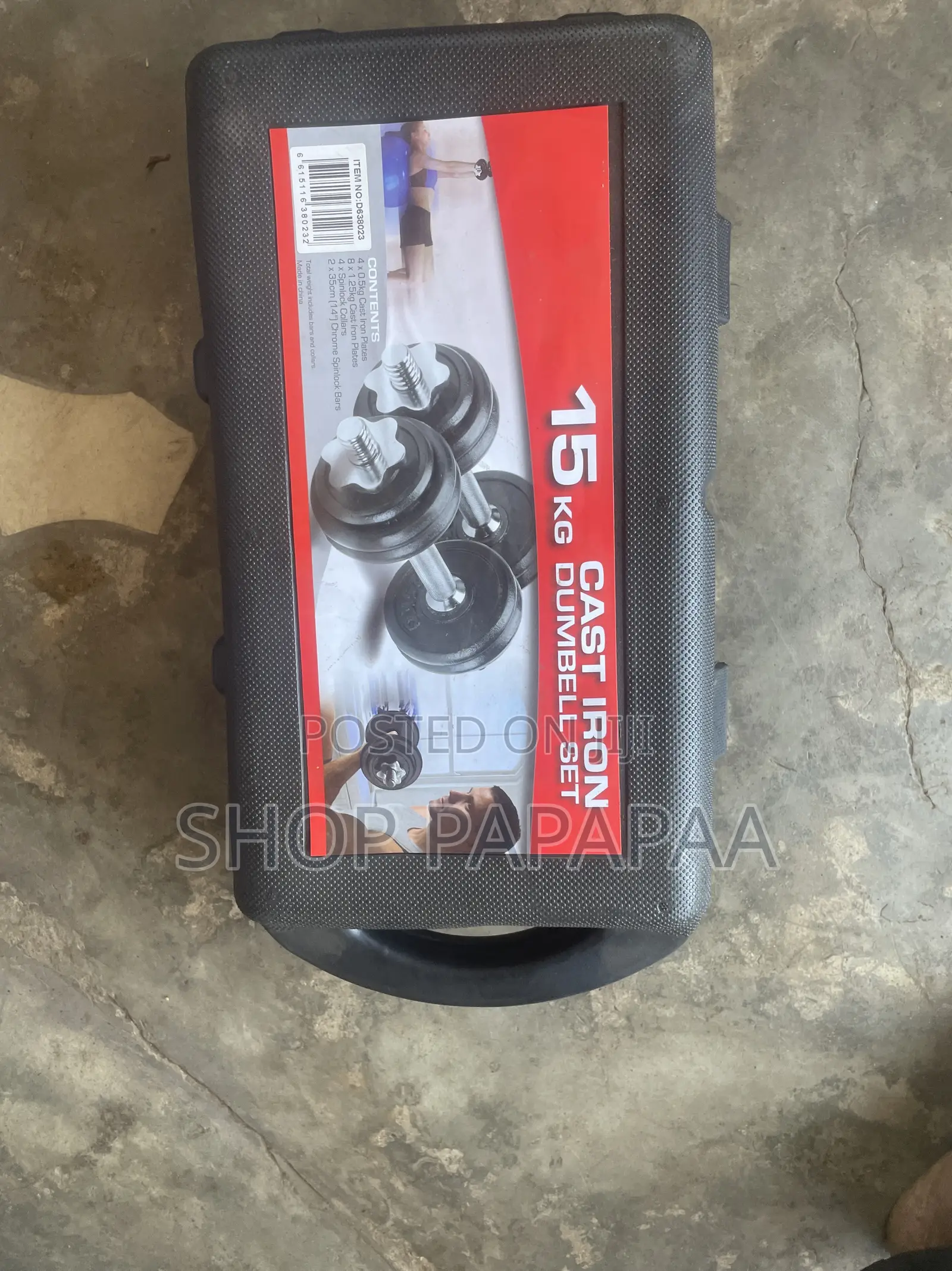 15kg Dumbbell Set