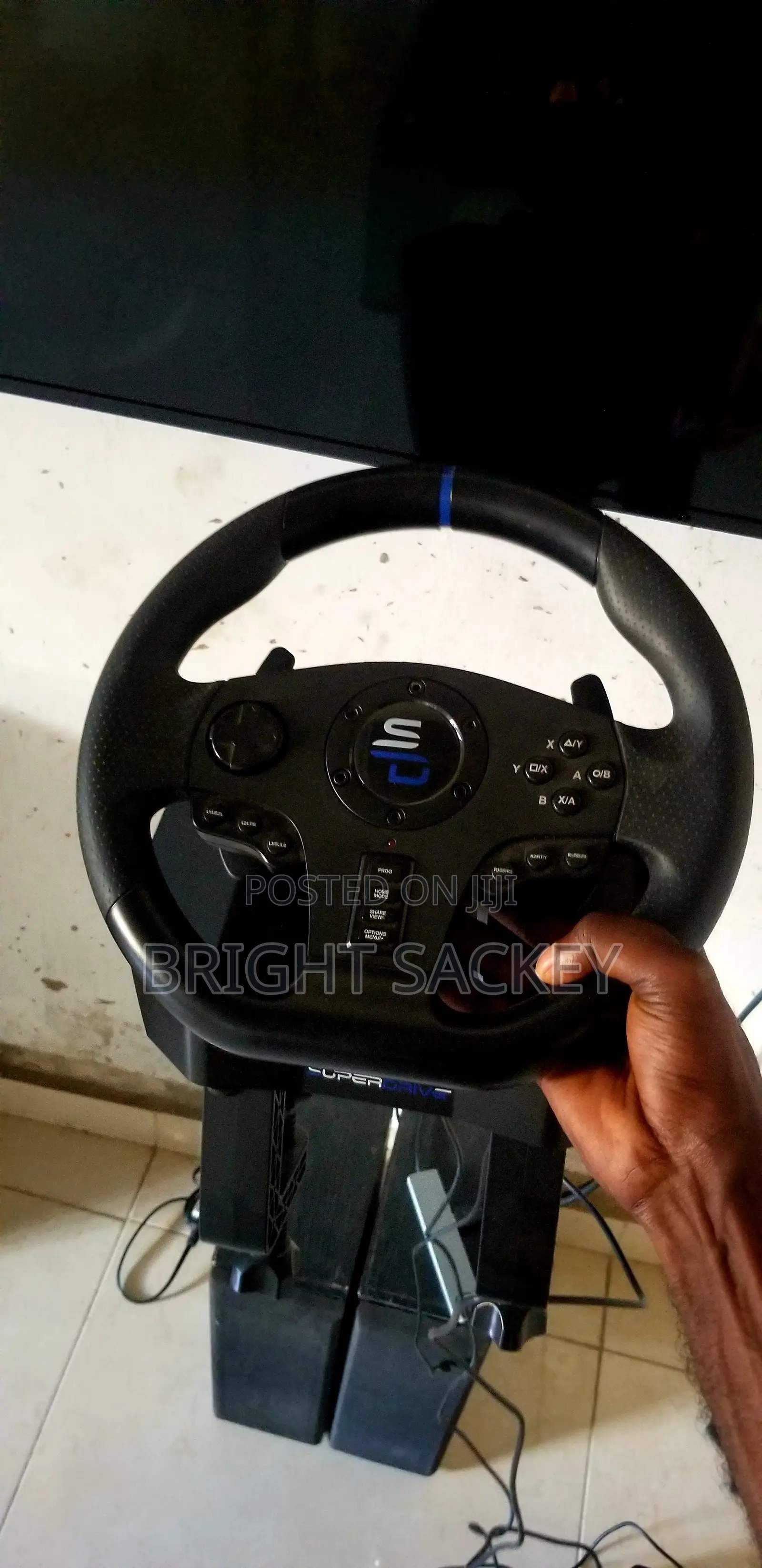 Gaming Steering Wheel/Racing Wheel for PS3 Ps4 PS5 Xbox PC