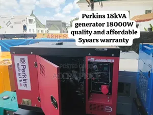 Perkins 18kVA HeavyDuty Generator Reliable Performance and Great Value