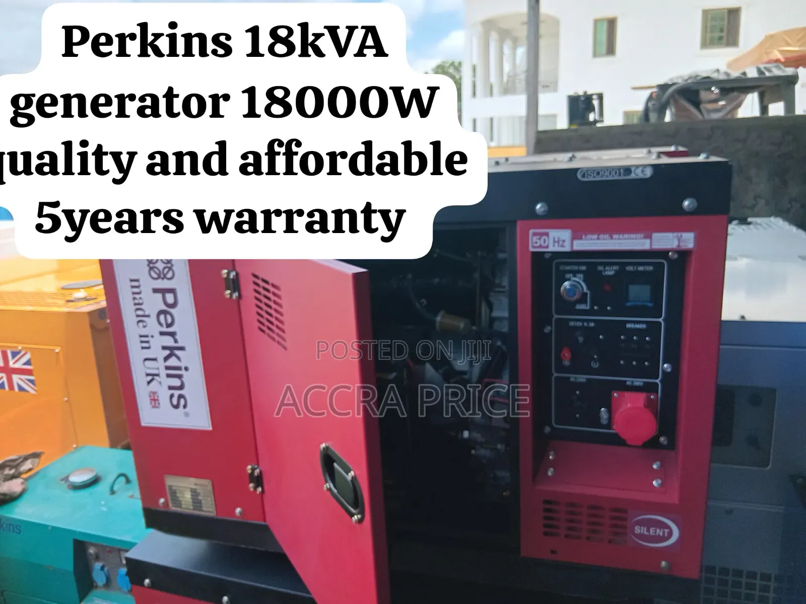 Affordable Perkins 18000W Generator for Homes, Offices and Businesses