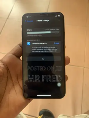 Apple iPhone X 64 GB Black