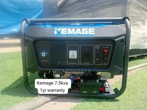 KEMAGE 7.5KVA Generator With Wheels and Handles – Easy to Move7kva