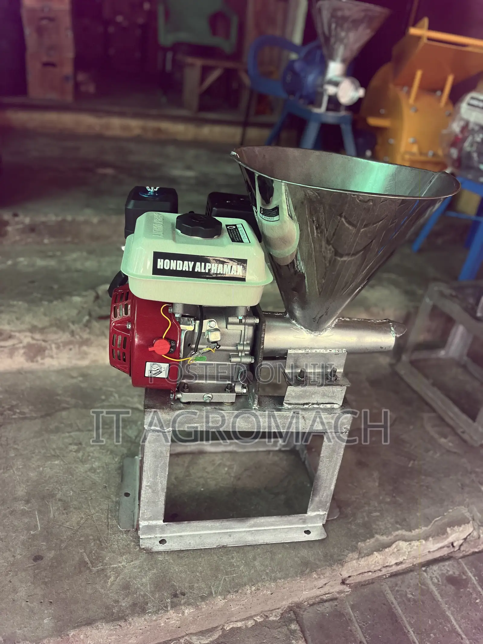 Small Fufu Machine With Petrol Engine