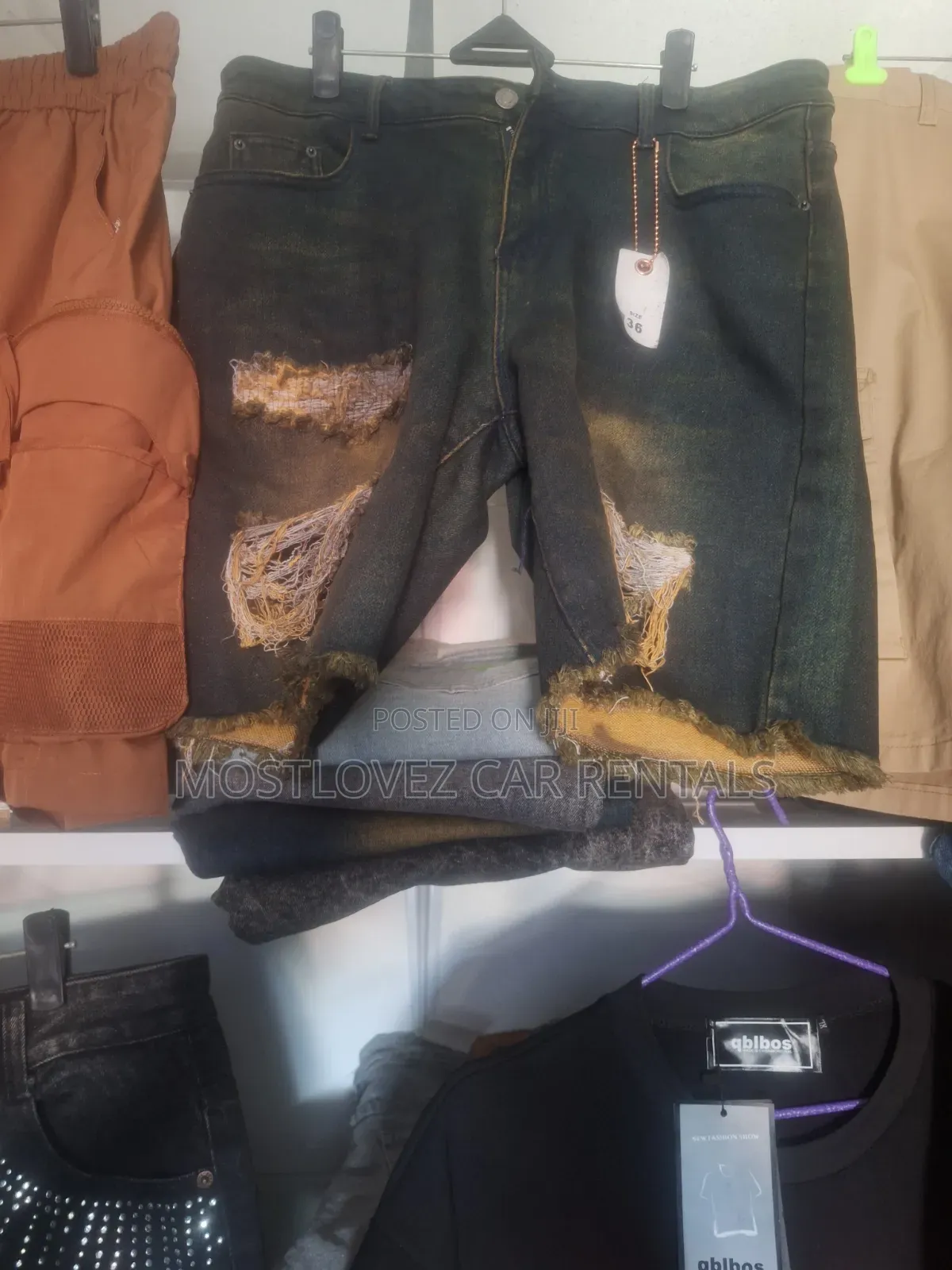 Short Jeans Trousers for Sale