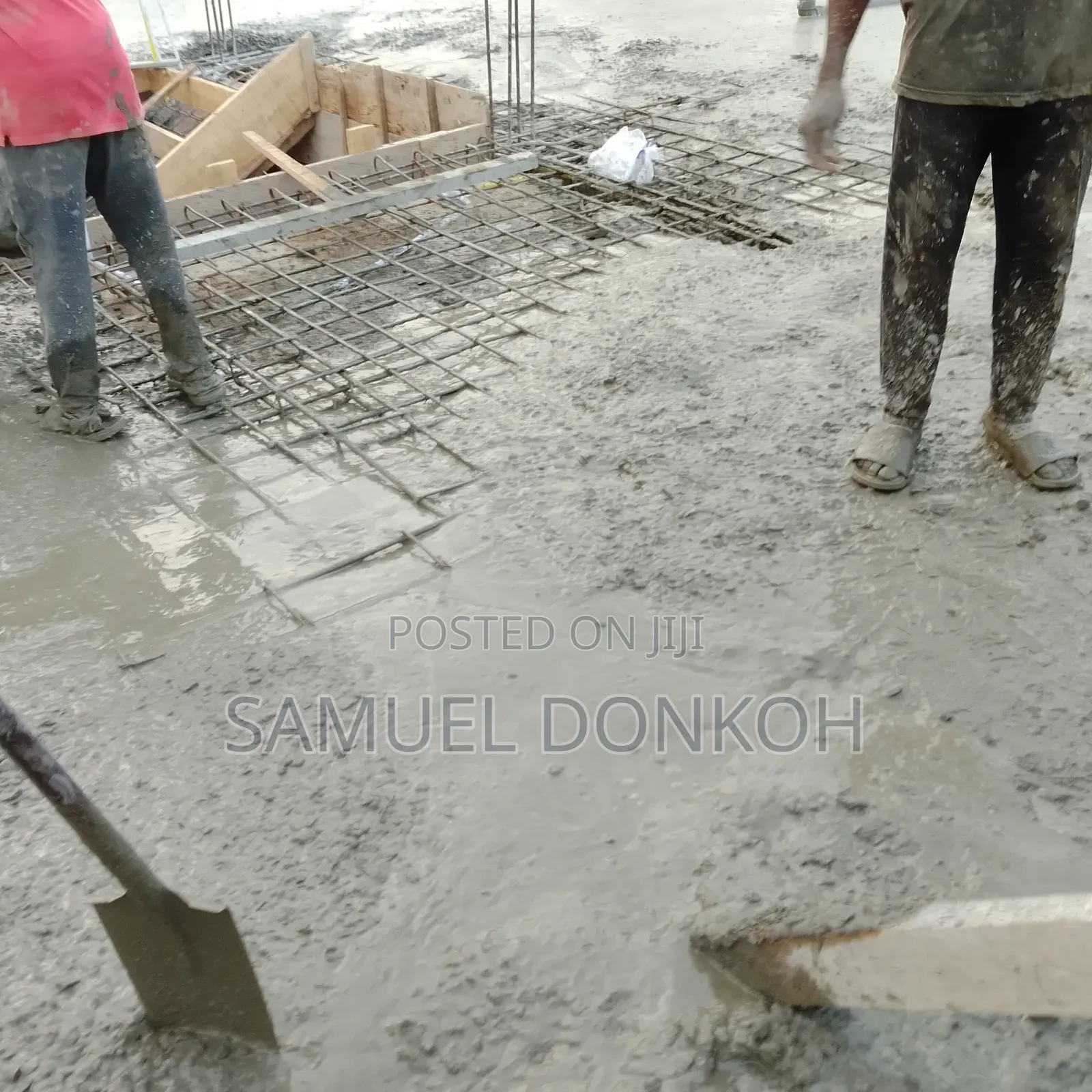 Contractor Sammy Tuga