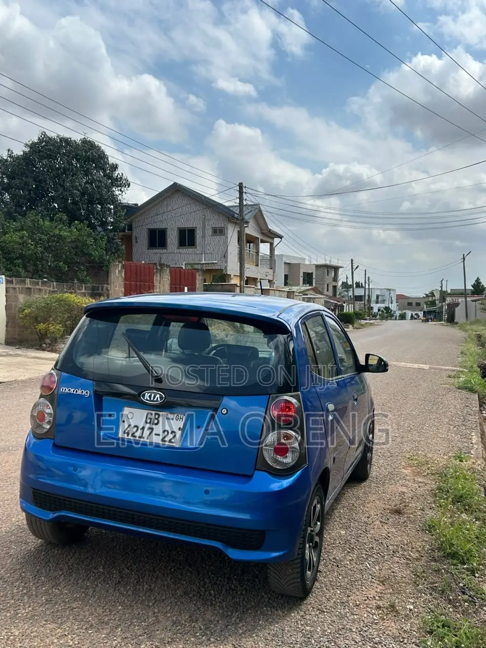 Kia Morning 2011 Blue