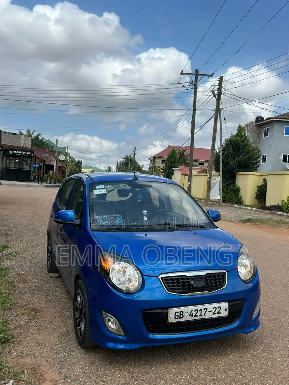Kia Morning 2011 Blue