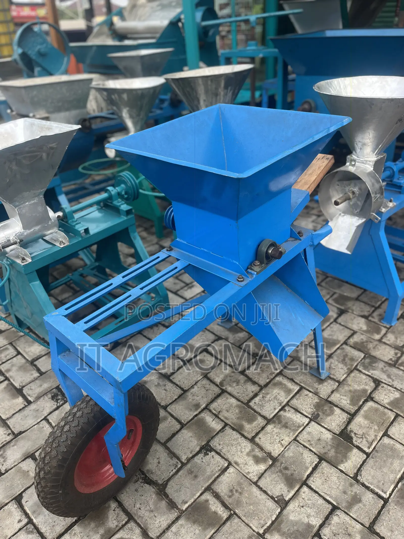 Small Cassava Grater With Petrol Engine