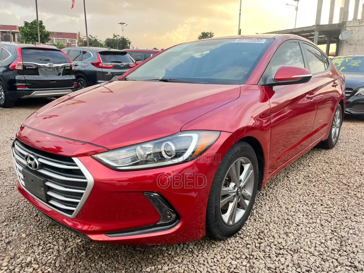 Hyundai Elantra 2017 Red