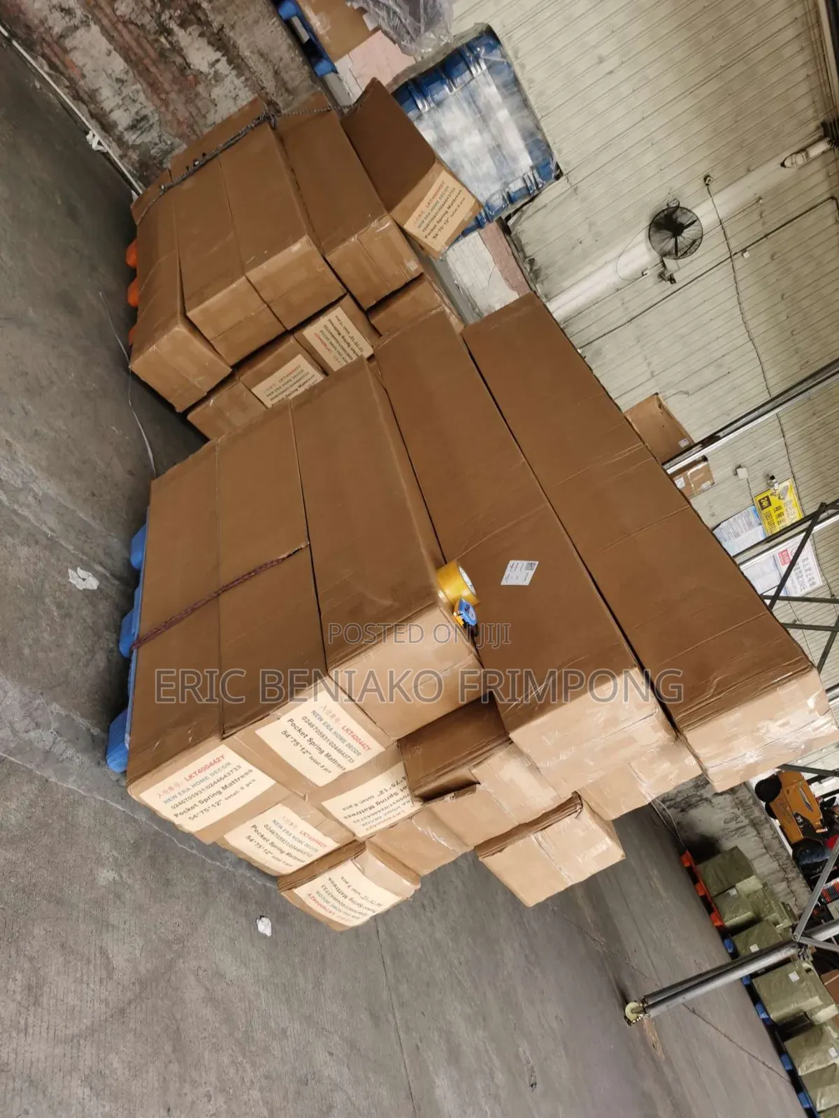 84x75x12 King Size Compressed Orthopedic Mattress