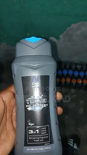 Cien Men Shower Gel and Shampoo