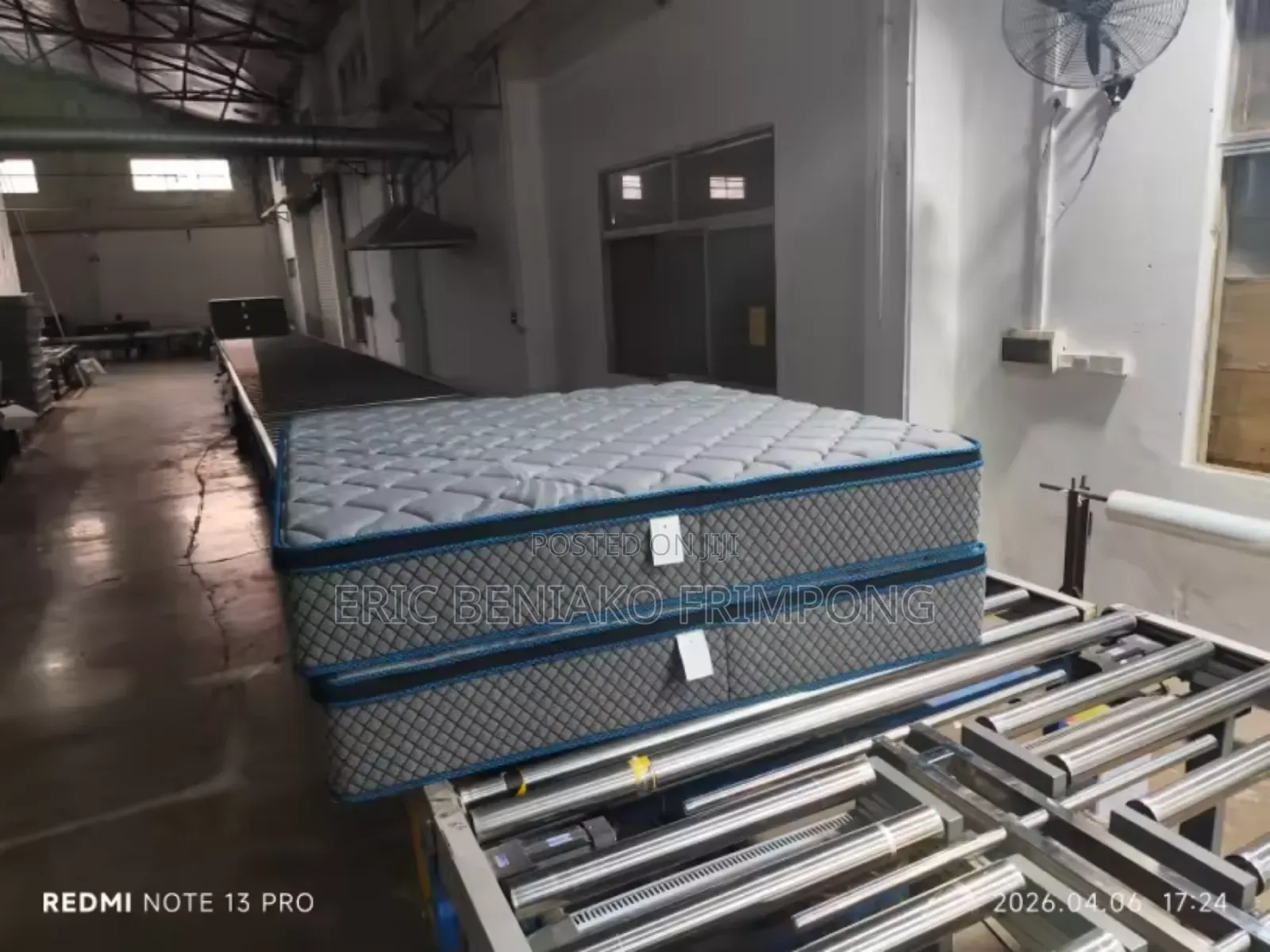 84x75x12 King Size Compressed Orthopedic Mattress