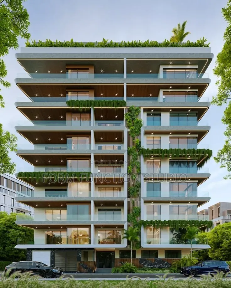 Apartment Building Plan 004