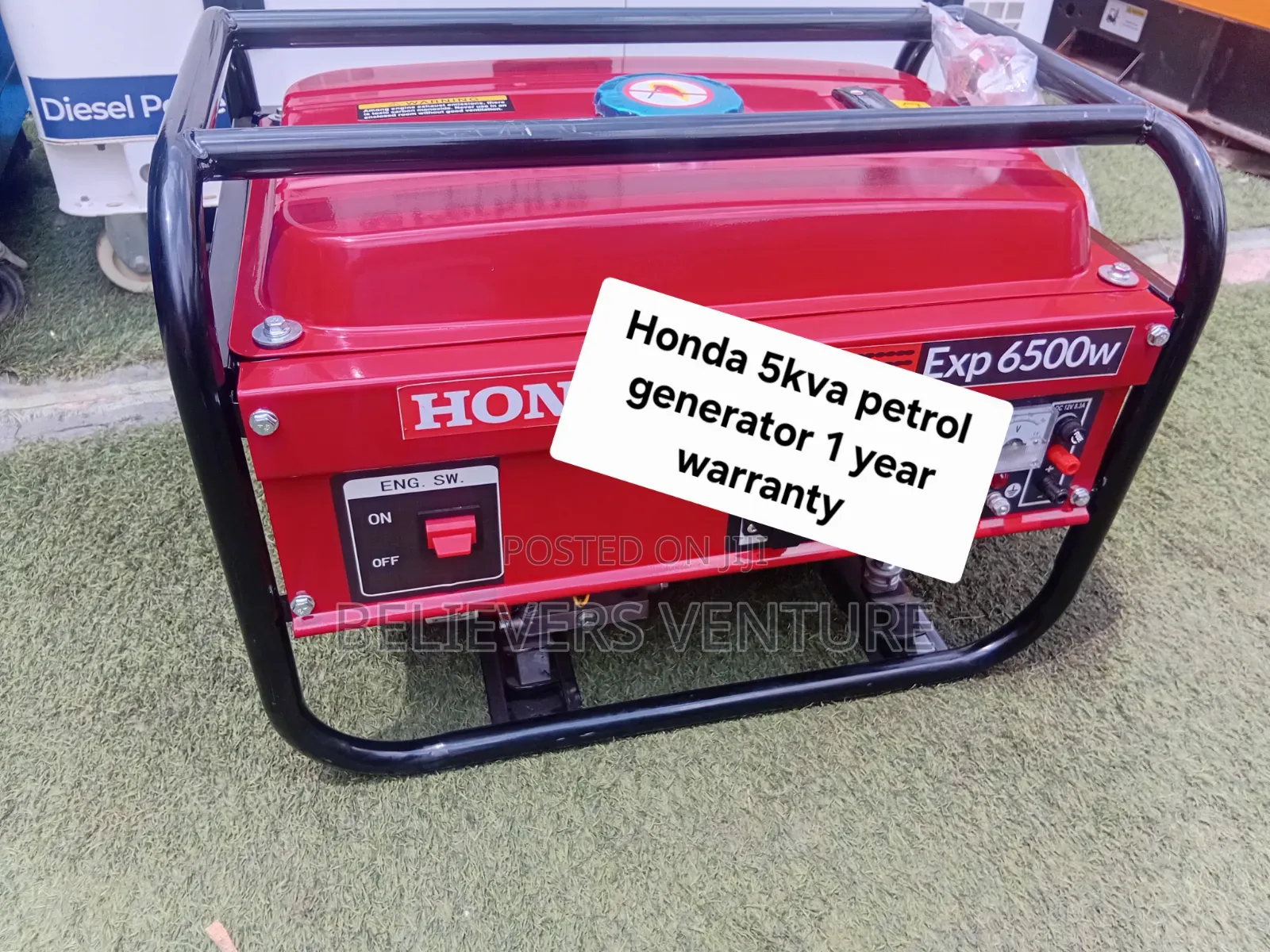 Honda Generator 5kVA – Efficient Petrol Power for Everyday Needs
