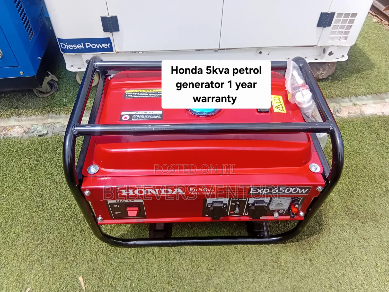 Honda 5kVA Petrol Generator Powerful Honda 5kVA for Reliable Electric