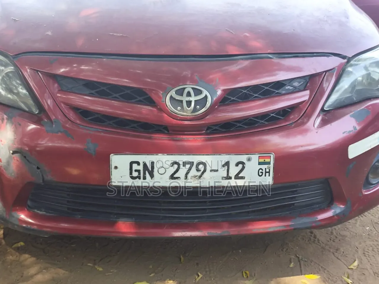 Toyota Corolla 2012 Red