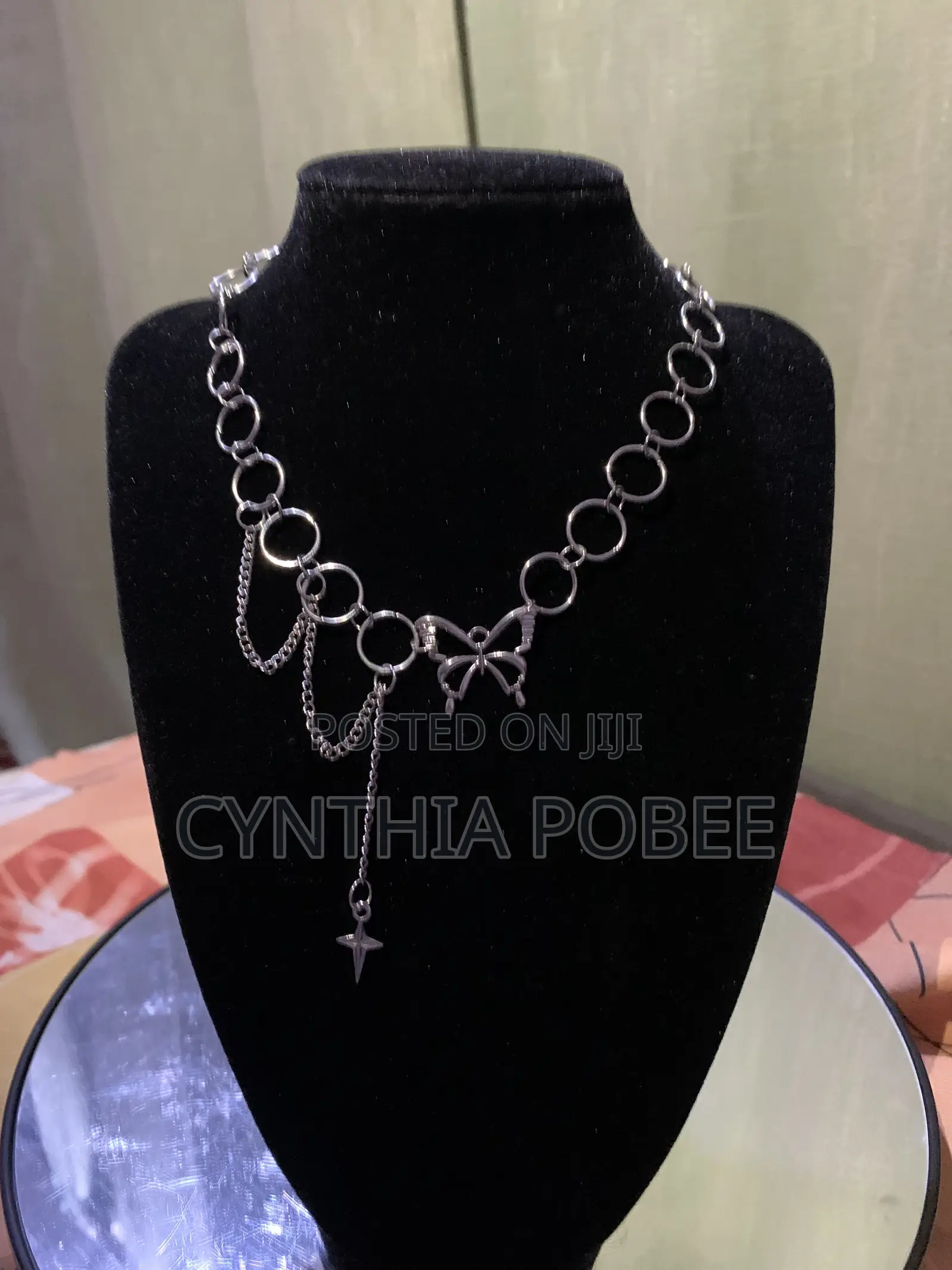 Choker Silver Necklace
