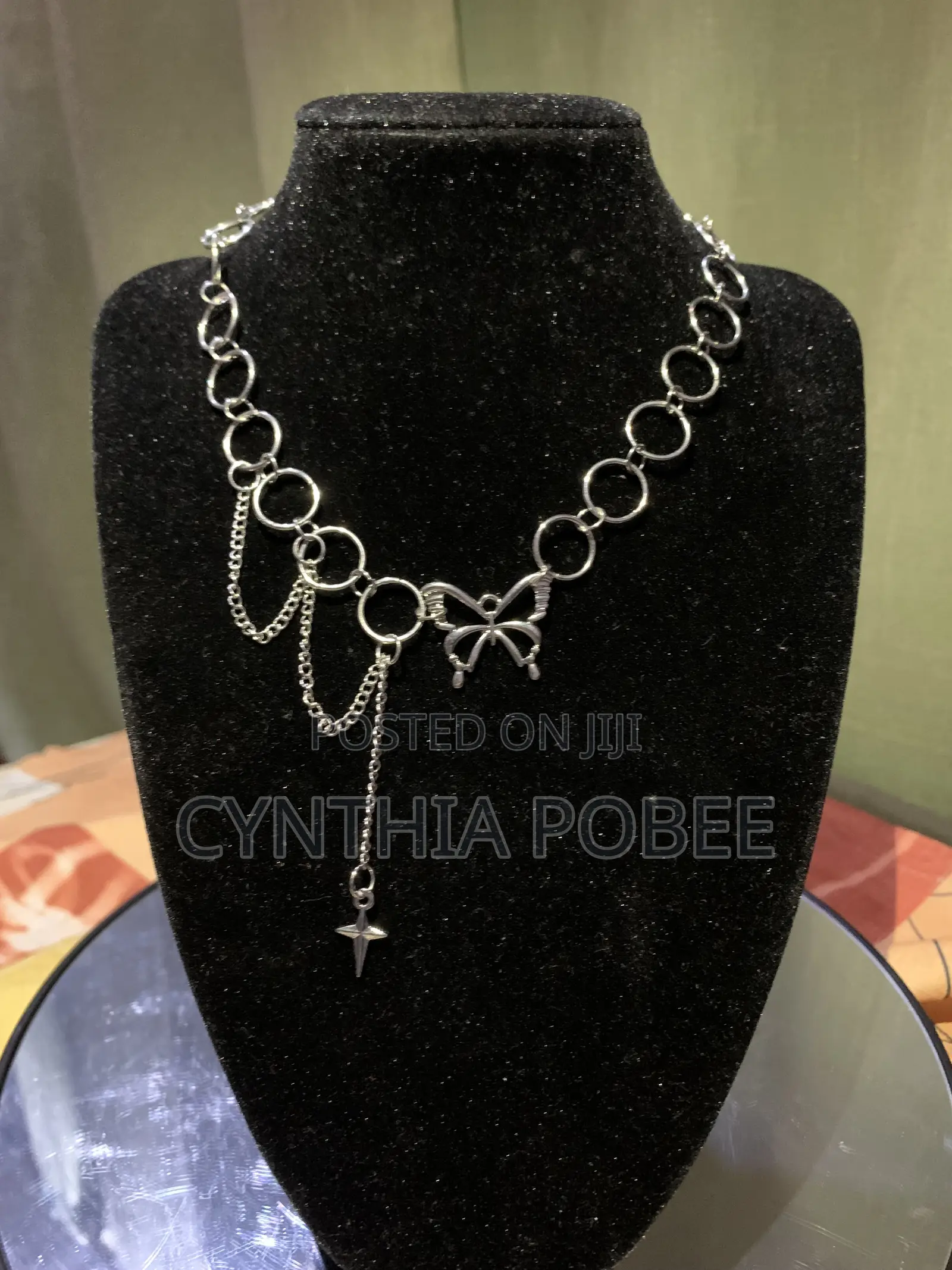 Choker Silver Necklace