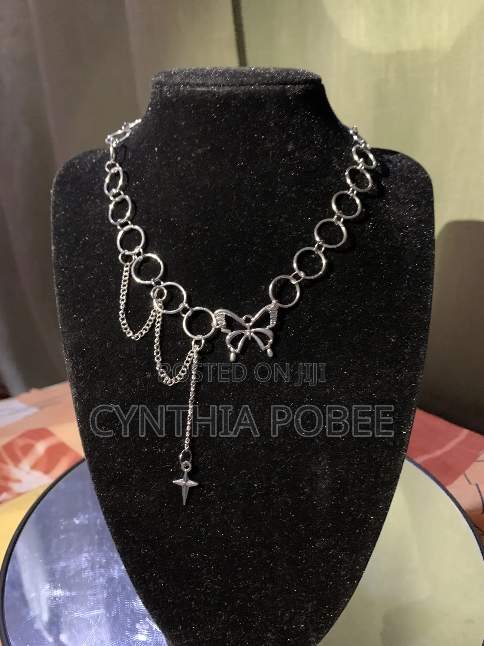 Choker Silver Necklace