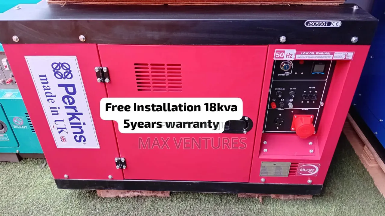 Perkins Diesel 18kVA Generator at a Great Price