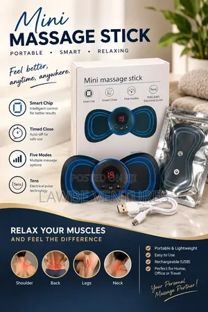 EMS Foot Massage Mat & Mini Massage Stick