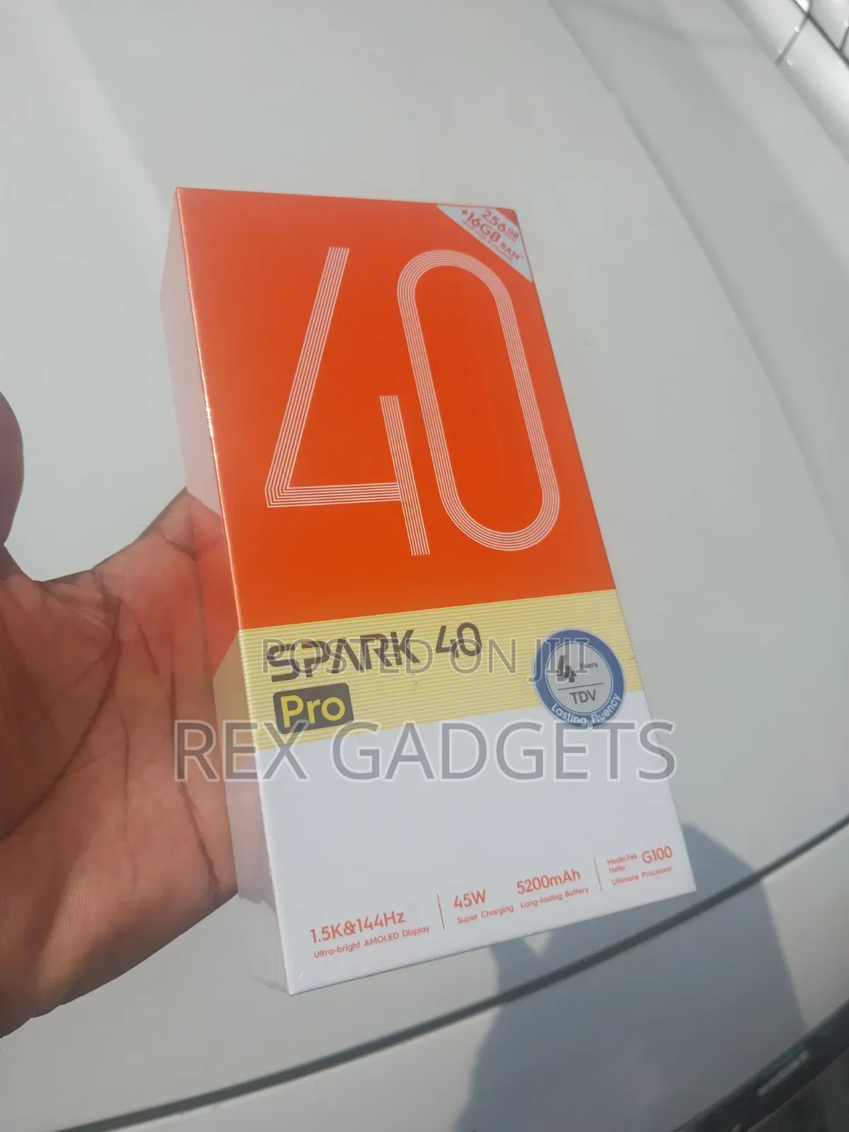 New Tecno Spark 40 Pro 256 GB Gray